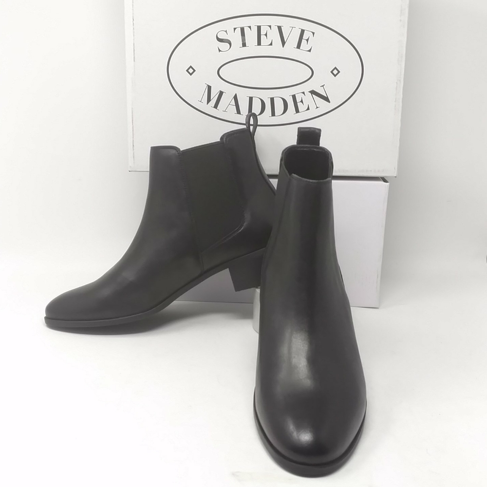 Steve Madden Women's Dover Leather Ankle Boots